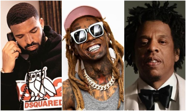 Drake Lil Wayne Jay Z record sales
